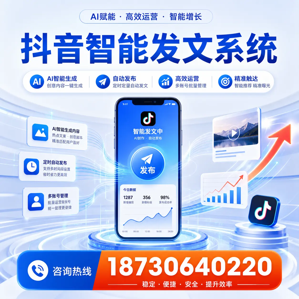 如何通过抖音智能发文系统提升 银川 企业的市场竞争力