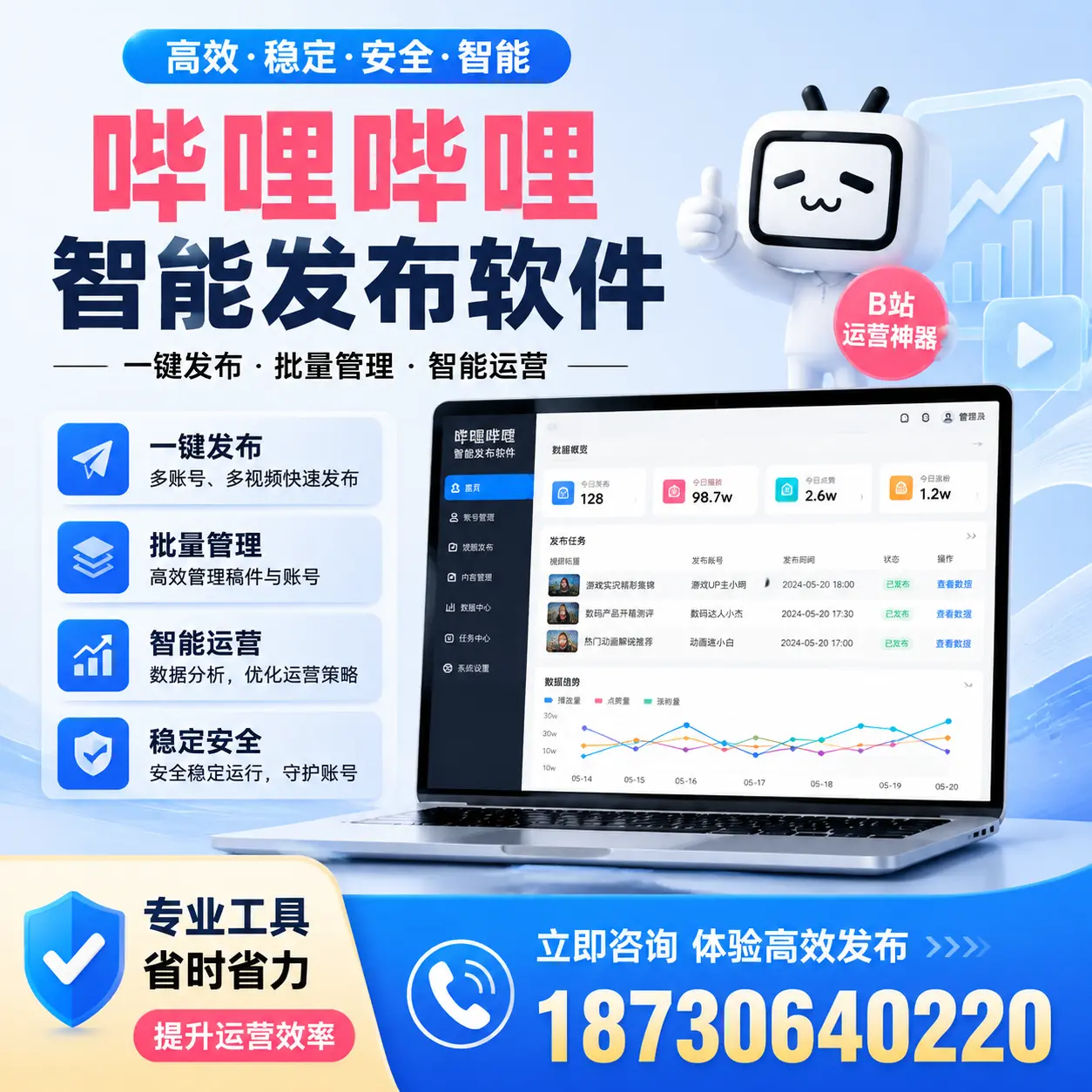 解密哔哩哔哩智能发布软件:功能与优势分析在 银川