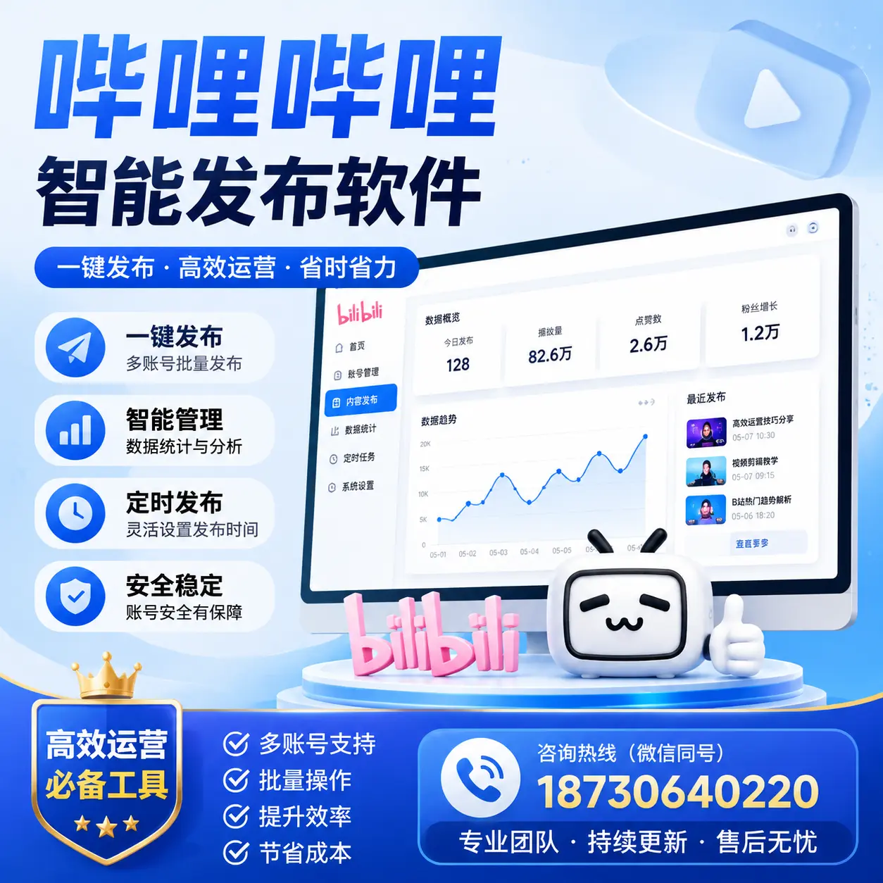 解密哔哩哔哩智能发布软件:功能与优势分析在 银川